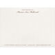 Script Name with Line Above Flat Note Cards - Letterpress Image 3 of 3
